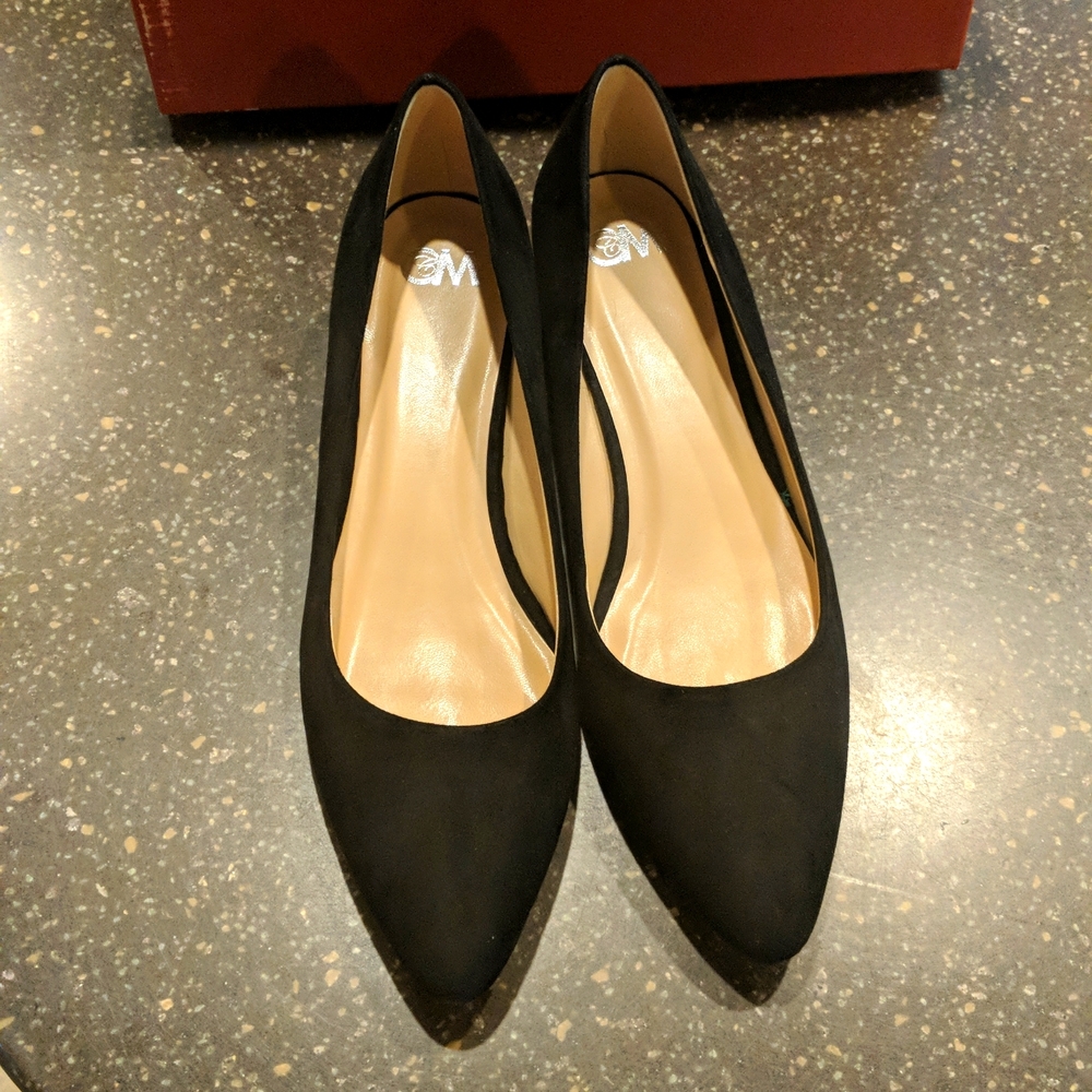 Black heels